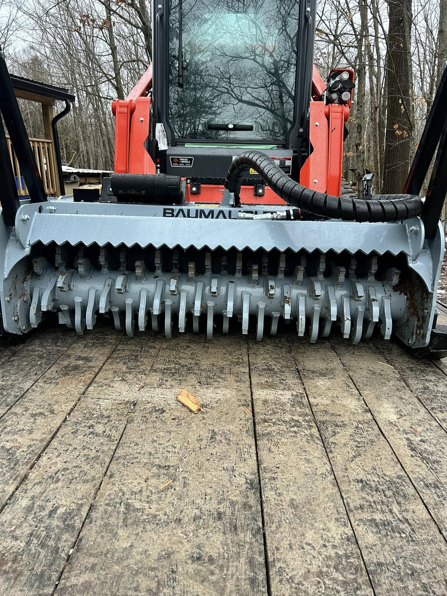 skidsteer grinder mulcher rental manitoulin